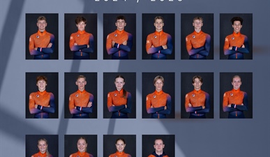 Team shorttrack is klaar voor het nieuwe seizoen